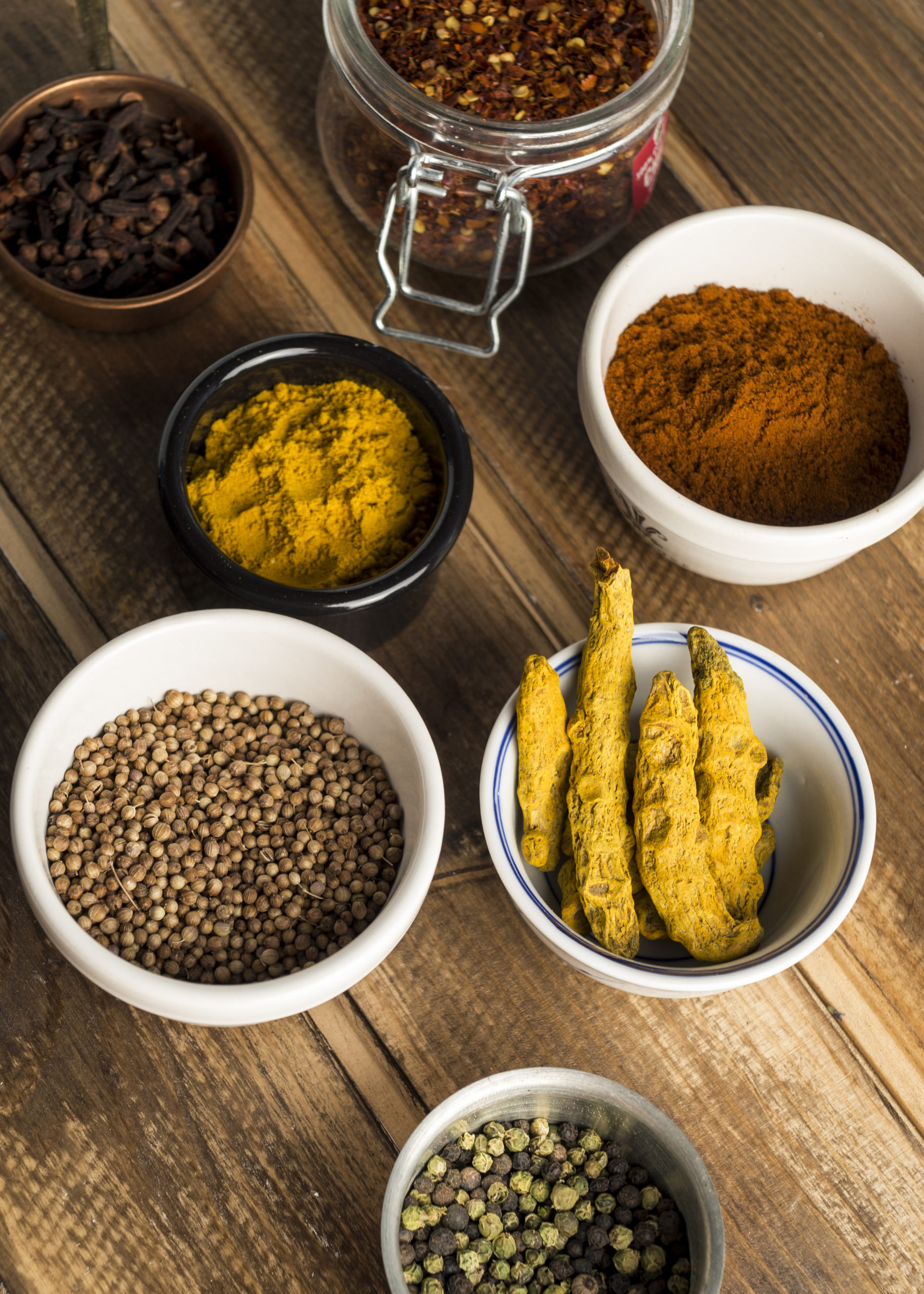 Spices used in Berbere seasoning blend Spices used in Berbere seasoning blend