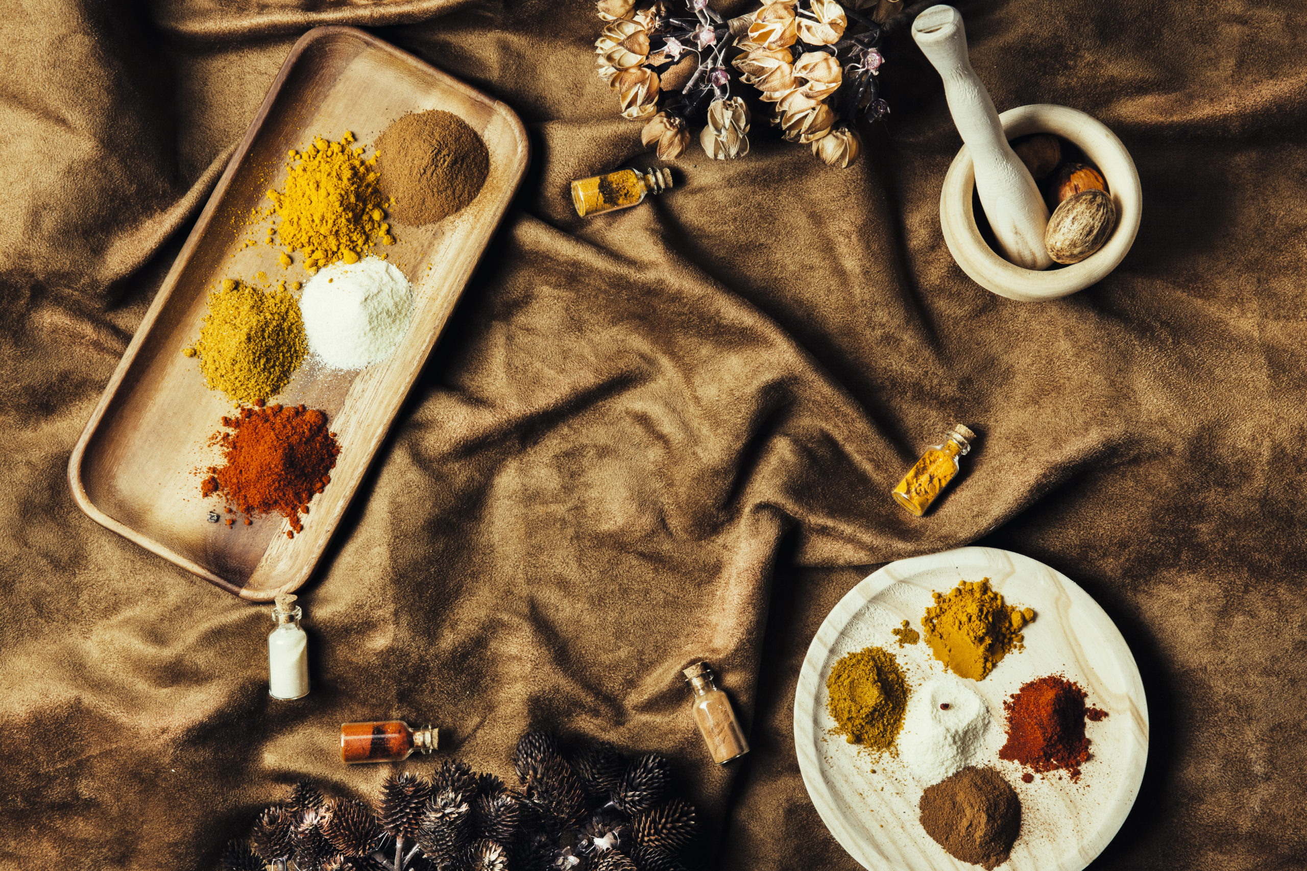 Ethiopian dishes with Berbere seasoning Ethiopian dishes with Berbere seasoning